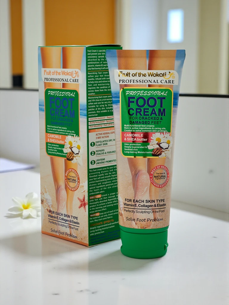 Deeply Moisturizing and Regenerating Cream for Feet and Dry Heels