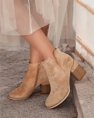 Royalfashion Naiste eko suede Ovi saapad