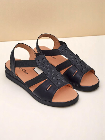 Royalfashion naiste sandaalid madalal kiilkontsal Sora