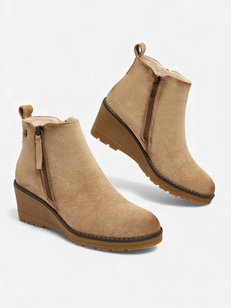 Zarrico Women's Wedge Ankle Boots