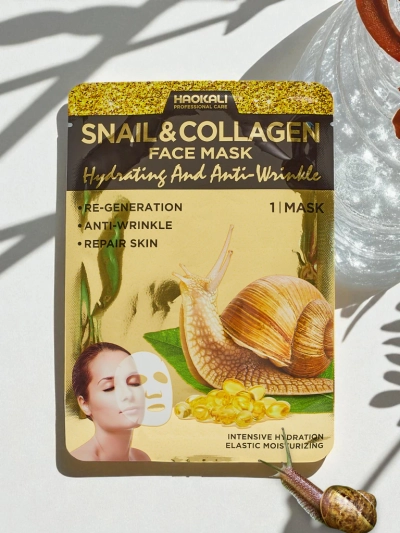 HydraVenus Collagen Snail Mask – intense skin hydration and regeneration