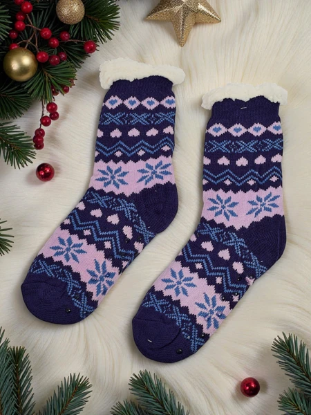 Insulated Christmas Women's Socks WinterJoy