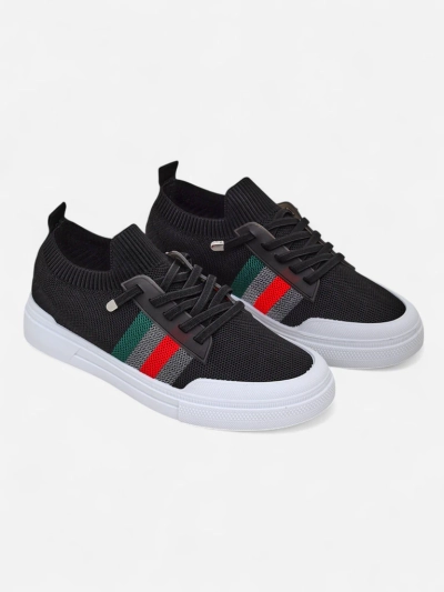 Royalfashion Women’s sneakers with colorful stripes Ettas