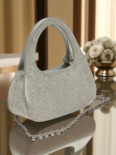 Royalfashion Women's Clutch Bag with Cubic Zirconia Myra Quill