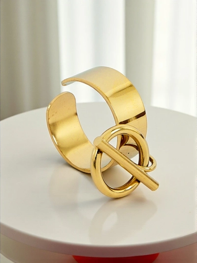 Dolce Vita Bangle Bracelet with Decorative Charms
