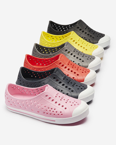 Black openwork children's rubber sneakers Jiteri - Footwear