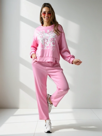 Royalfashion Naiste viskoosist komplekt trükiga