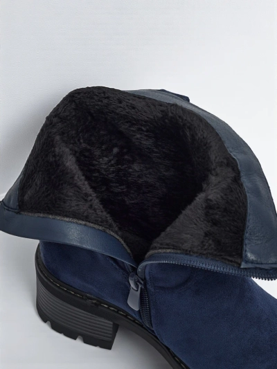 Kõrgemad naiste öko-seemisnahast saapad Carmine