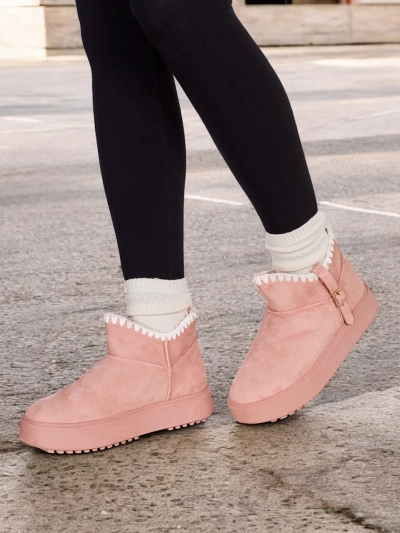 Женские короткие снежные ботинки Royalfashion Ewioz