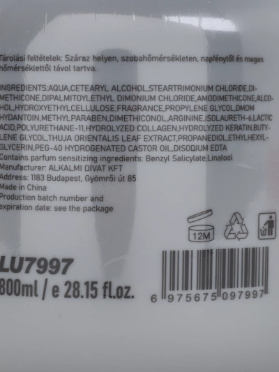 Luxelux Hair Mask for Breaking 800 ml