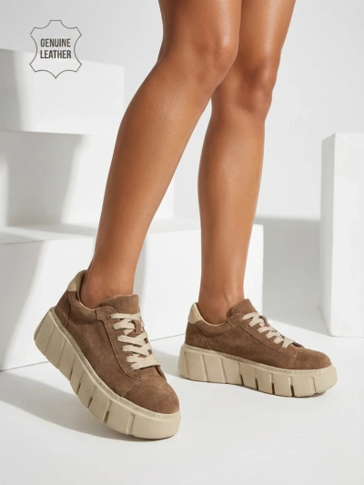 Eller Women's Sports Sneakers Made of Natural Leather
