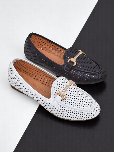 Royalfashion Rafalle openwork women's loafers