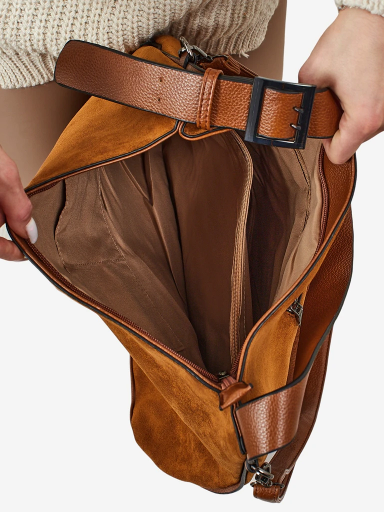 Women's shopper bag eco suede Donenn