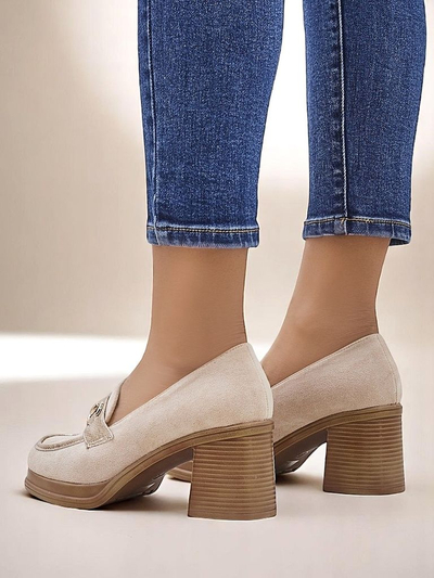 Royalfashion naiste plokk-kontsaga loafersid Apareus