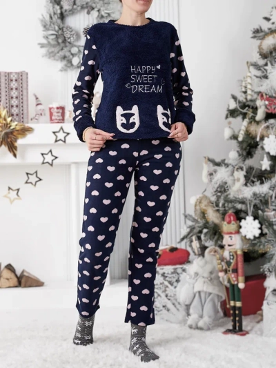 Royalfashion Naiste Pijamas a'la Polar Happy Sweet Dream