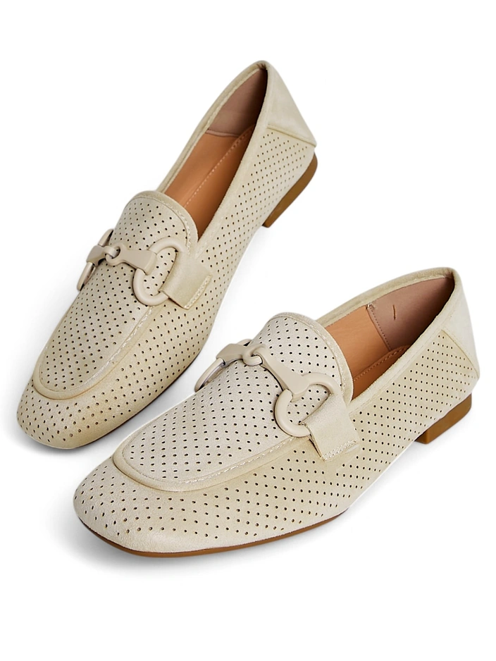 Royalfashion Perforated women's moccasins Laamba