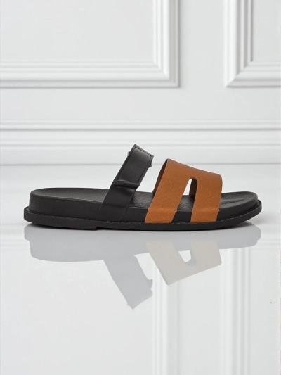 Royalfashion Women's eco-leather slip-on sandals FlexiComfi