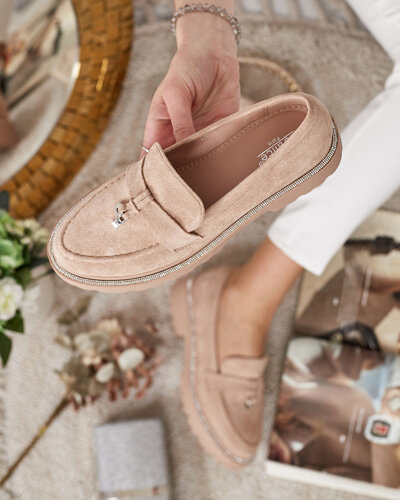 Royalfashion Naiste mokassinad tsirkoonidega Ali