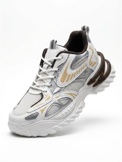 Royalfashion Women's patent sneakers Leysi