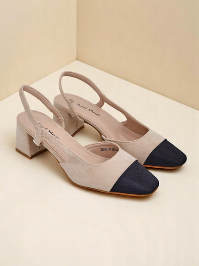 Royalfashion Naiste madala kontsaga kingad dekoratiivse ninaosaga Eleganzo