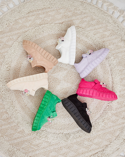 Royalfashion Spordipoolkingad värviliste kividega Resinello