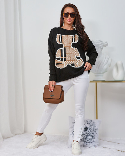 Royalfashion Must naiste karupea kampsun