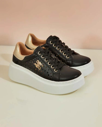 Royalfashion Women's sporty openwork Jovixi sneakers