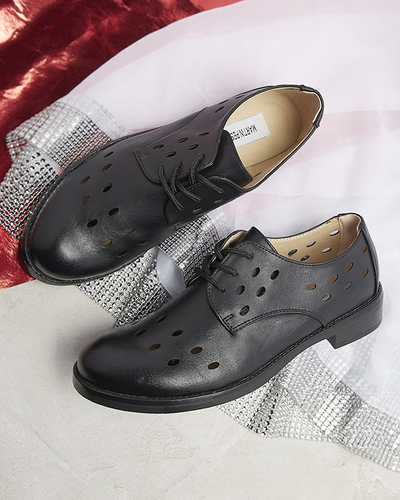 Naiste mustad ökonahast poolkingad Selofso- Jalatsid