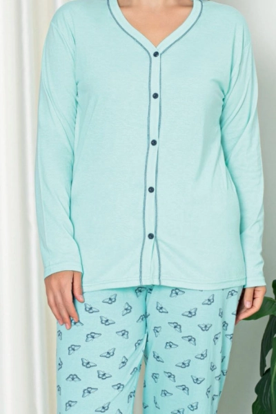 Royalfashion Cotton womenn's 2-piece pajama PLUS SIZE