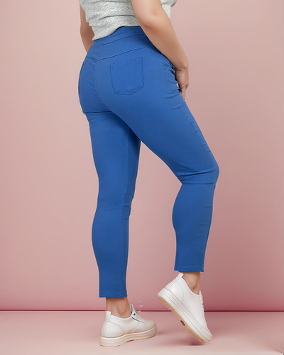 Royalfashion Naiste riidest püksid PLUS SIZE
