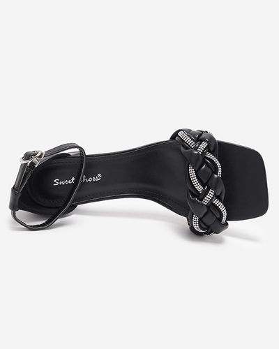 Mustad naiste sandaalid postil Marienka - Jalatsid