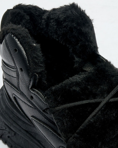 Royalfashion Forraffi fur insulated women's sneakers