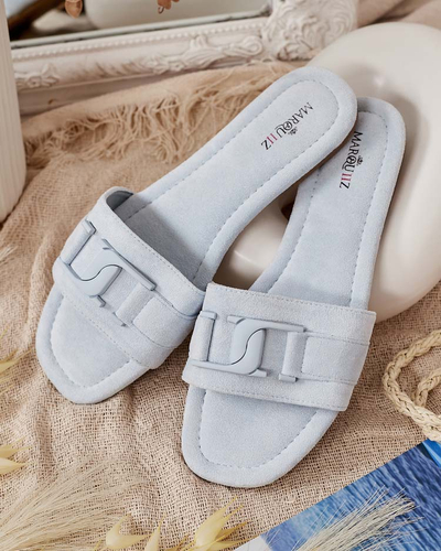 Royalfashion Sinised naiste solkidega flip-flopid Rydr