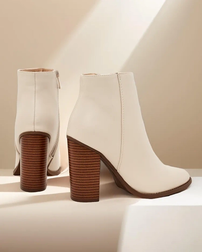 Royalfashion Women's ankle boots on a stiletto heel Toemi