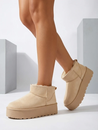 Royalfashion Women's platform a'la snow boots Dagodo