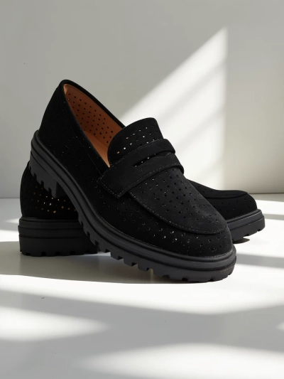 Royalfashion Naiste perforatsiooniga loafers Filoz