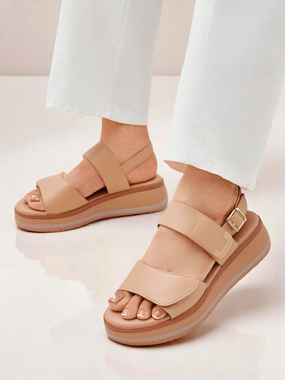 Royalfashion Женские сандалии с утолщенной подошвой Tulipp