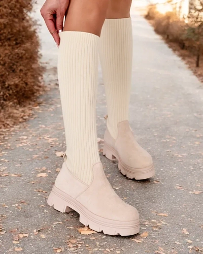 Royalfashion Women's Anobbi slip-on boots