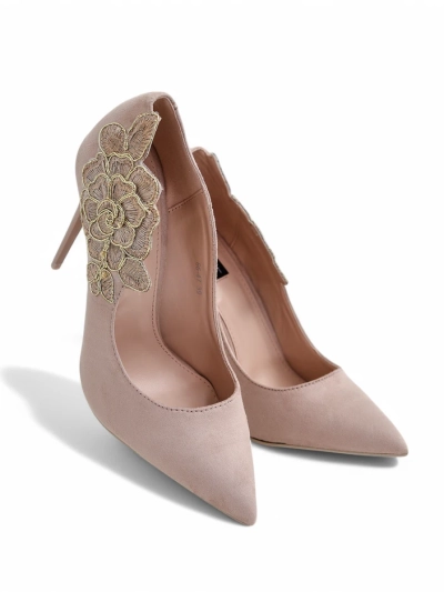 Royalfashion Женские туфли-лодочки на каблуке с цветами Sollabe