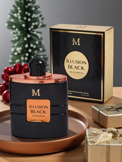 Женская парфюмированная вода Illusion Black, созданная по мотивам
