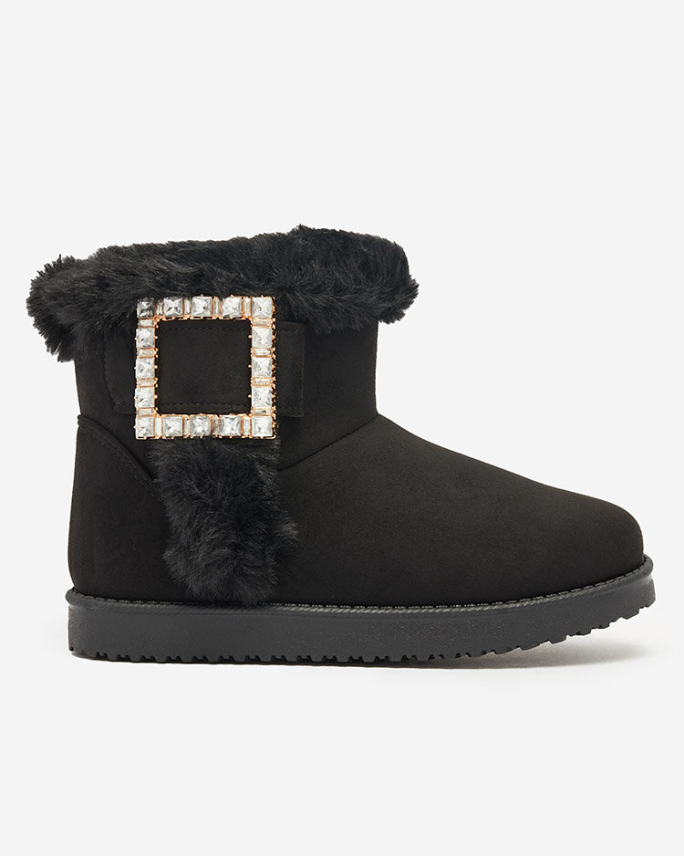 Royalfashion Женские сапоги a'la snow boots с орнаментом Galaes