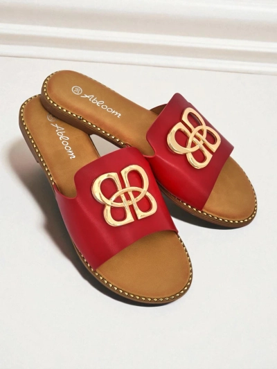 Royalfashion Women's flat sole slippers Heraklia