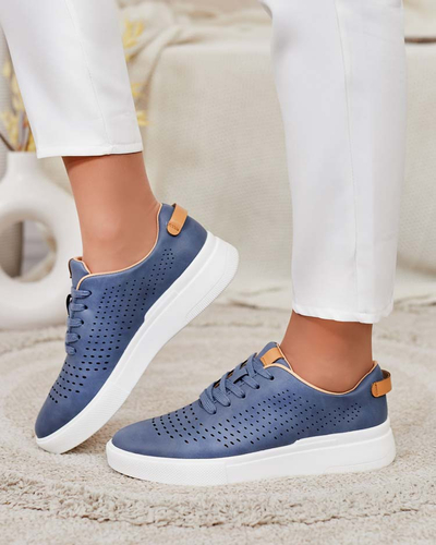 Royalfashion Women's openwork sneakers Deromias