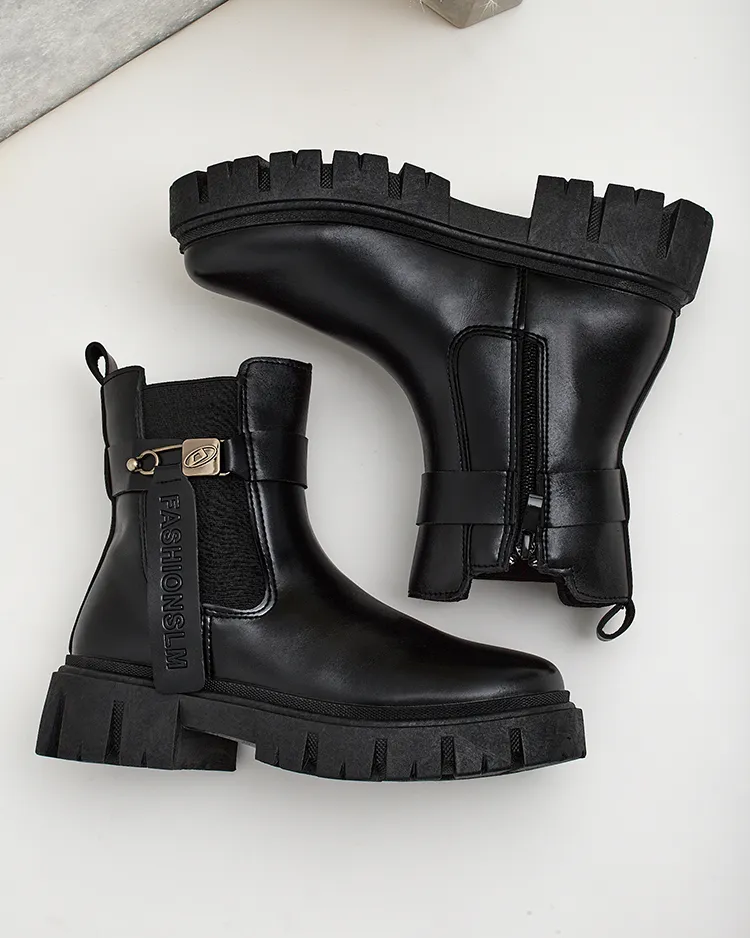 Royalfashion Naiste eko nahast Dobinase saapad