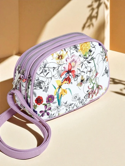 Royalfashion Väike naiste käekott valmistatud ökonahast Floriana