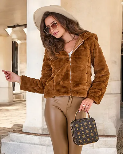 Royalfashion Women's Imitation Fur Jacket