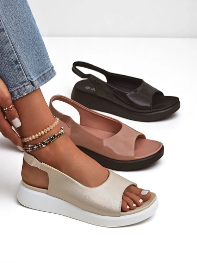 Royalfashion Naiste paksema tallaga sandaalid Luna Shines