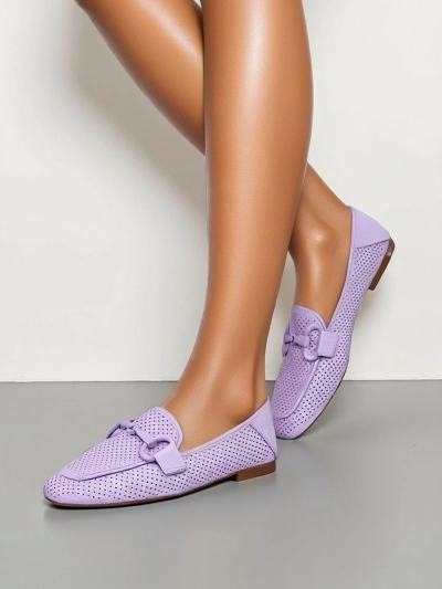 Royalfashion Cut-out women's loafers Laamba