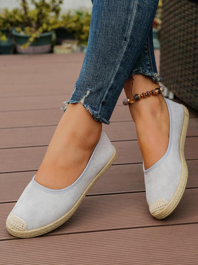 Royalfashion Naistele mõeldud ökostepp-suede espadrillid Aroles