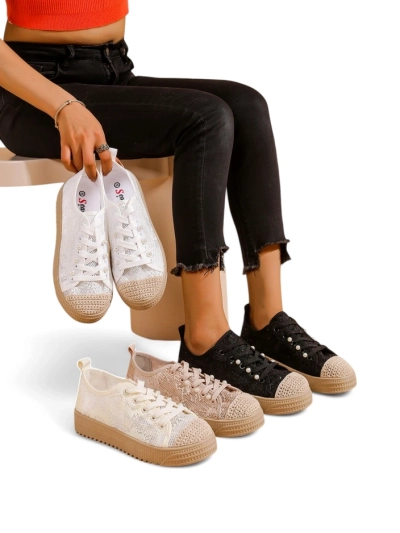 Royalfashion Naiste pitsketsid sequins'idega Nille